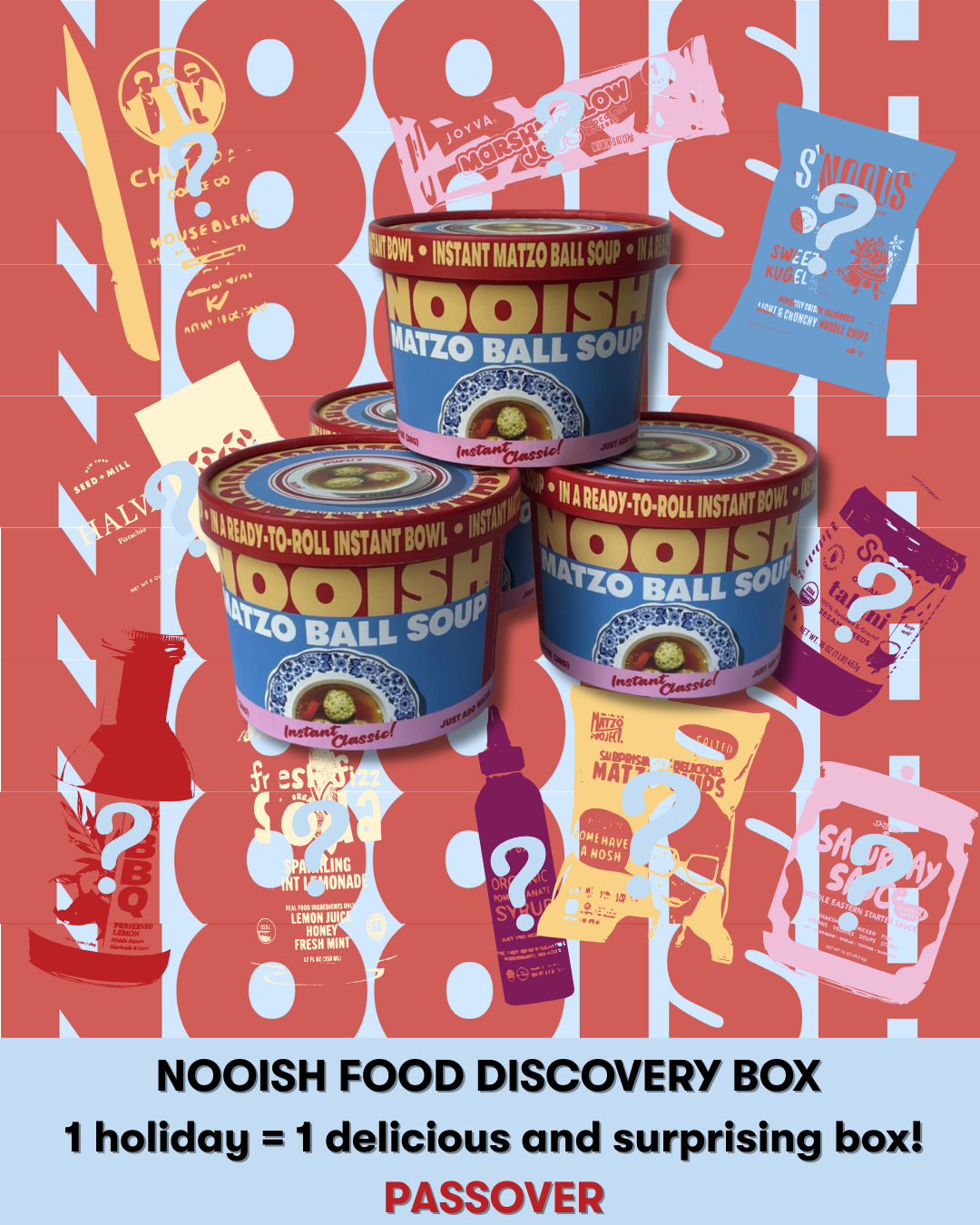 Passover NOOISH Food Discovery Box