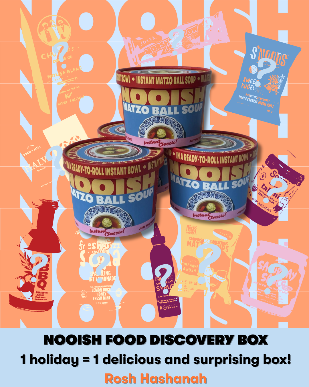 Rosh Hashanah NOOISH Food Discovery Box