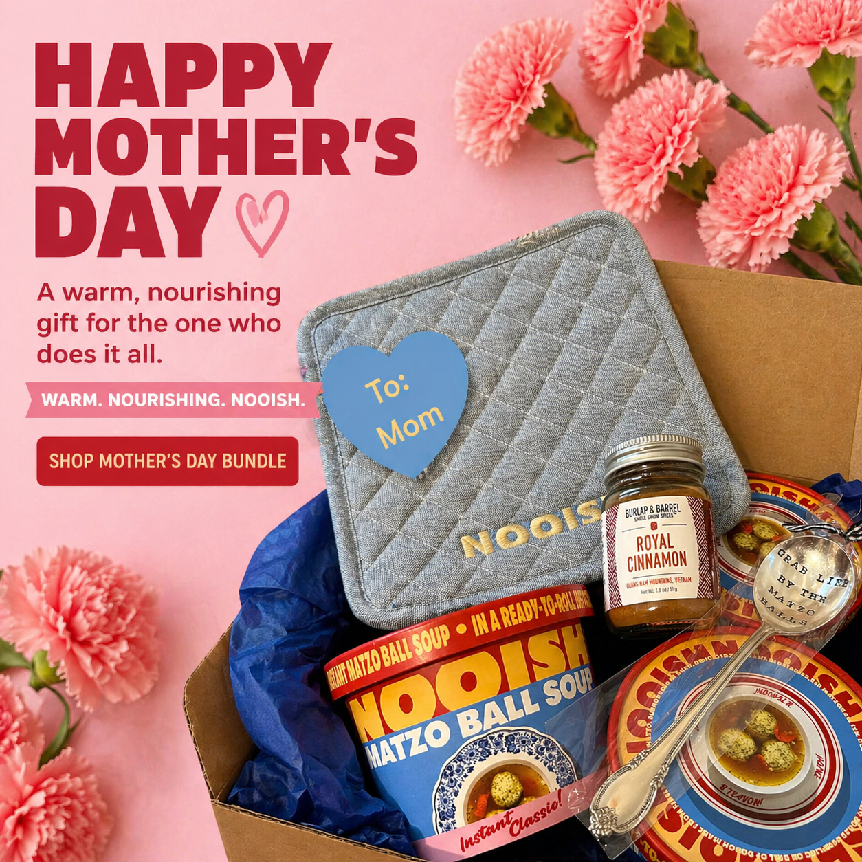 Mother's Day Nosh and Nurture Care Bundle
